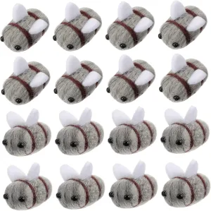 Creative Crafts Room Decor and photodissociation seek Bee Themed Party Decorations SEWACC 25pcs Wool Felt Bee for 
