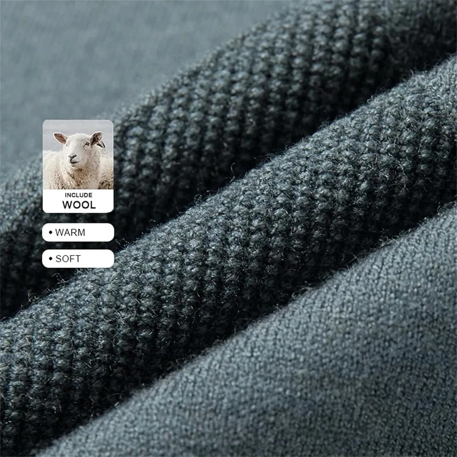 Crew Neck Long Sleeve Pullover Casual Knit Jumper Tops Men��S Wool crew wholesale Blend Diamond Pattern Sweater Fashion 