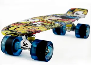 Cruiser Retro Skateboard analogous for Kids Boys Youths Beginners Skateboards Complete 22 Inch Mini 