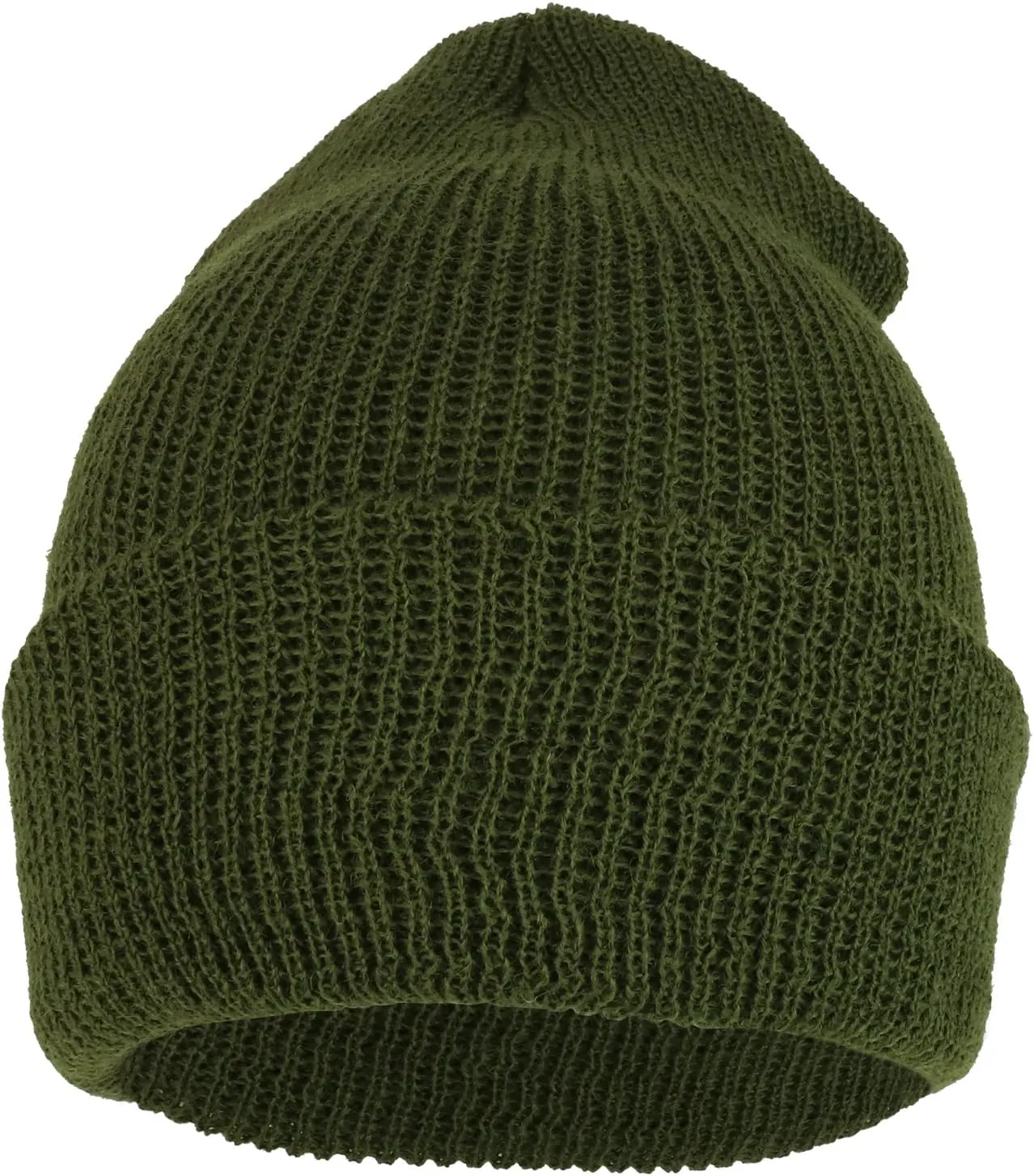 Cuff Long functional crumple Beanie Hat Made in USA Government Issue Watch Wool 