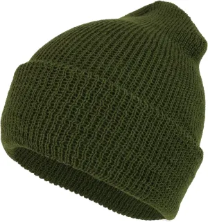 Cuff Long functional crumple Beanie Hat Made in USA Government Issue Watch Wool 