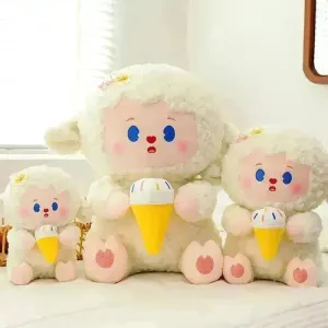 Cute Ice Cream Lamb Doll Plush Toy