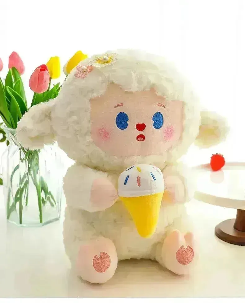 Cute Ice Cream Lamb Doll Plush Toy