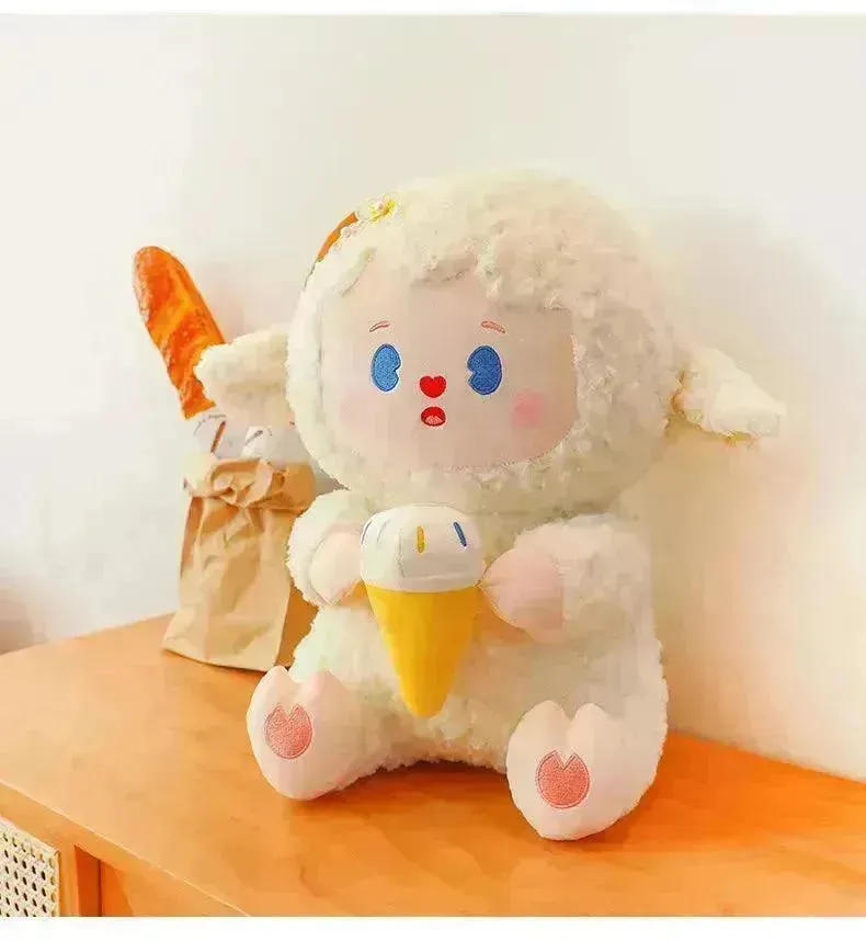 Cute Ice Cream Lamb Doll Plush Toy