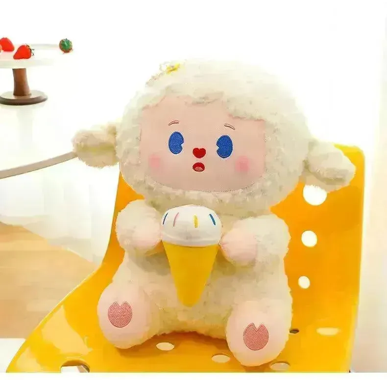 Cute Ice Cream Lamb Doll Plush Toy