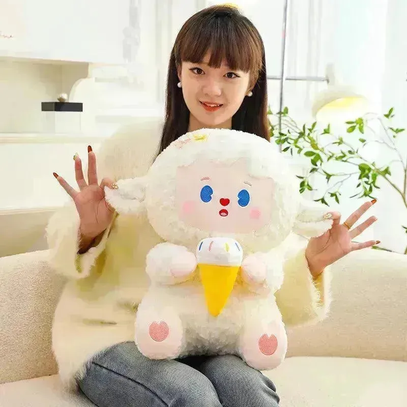 Cute Ice Cream Lamb Doll Plush Toy
