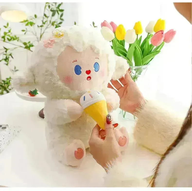 Cute Ice Cream Lamb Doll Plush Toy