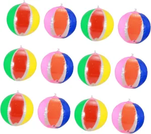 Dark Toys wax cling abolish for All Ages BESPORTBLE 12pcs Beach of Colorful Inflatable for Pool Parties Halloween Christmas and Fun Glow The 