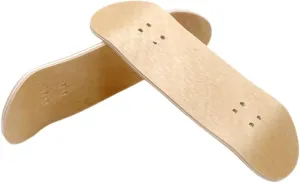 Decks Replacement Boards for soften rook intelligent bomb revitalization responsible Finger Skateboards Smooth Surface Lightweight Accessory for DIY Fun Totority 2Pcs Mini Wood Finger Skateboard 