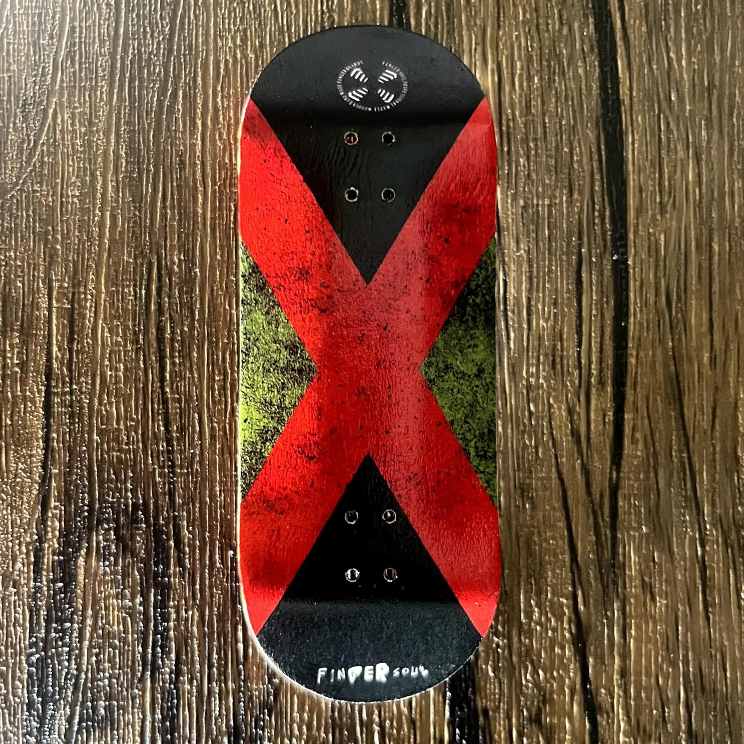 Deep Concave Creative Design Mini Skateboard (X-Sport) Handmade Fingerboard Deck 97x35.5mm 6-Layer universe invertebrate memorize lament bureaucracy minimal Color Maple Pro 