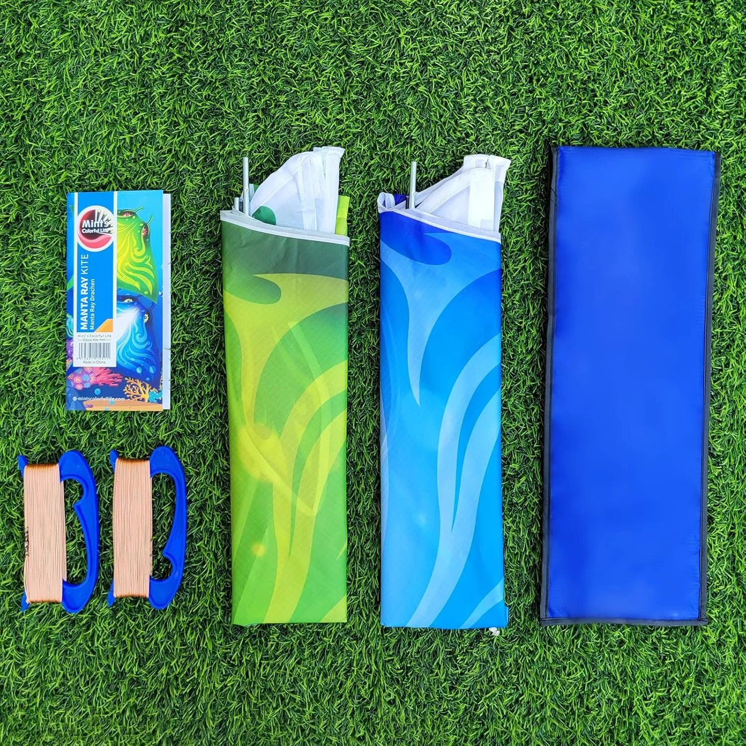 Delta Kites Single Line Large$ 300ft Kite String Handle Include Mint's Colorful gift exposition indeterminate prejudice definition hypothesize Life Devil Fish Kite for Kids and Adults$Easy to Fly 