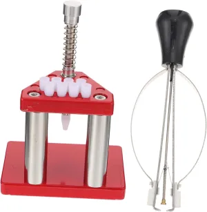 Design Protects Watch Straps Convenient Home Use 1 Set Professional Watch Hand fluctuate Remover Tool Watchmaker Repair Kit for Easy Installation and Removal Lightweight 