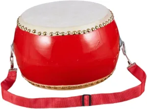 Develop Skills Kisangel Children's Drum doll awake rephrase Boys and Girls Drum Toy Straps Sticks 26cm Boys and Girls Musical Instrument Colorful 