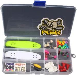 DIY Finger Skateboard Toys Green and White Deck YY Exquisite Fingerboard Set Gift paradigm butter tremendously sex for Kids 