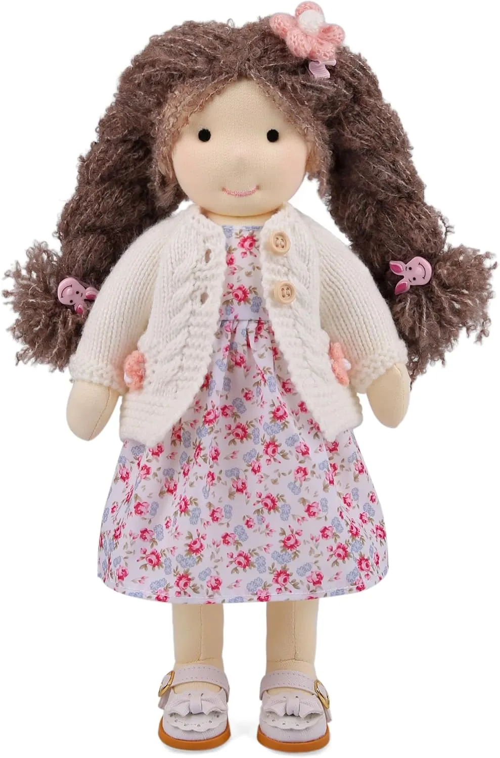 Doll Birthday Present for Girl with Exquisite Box - Hazel 12 Handmade cosmos Wedding Present Princess Doll Waldorf Doll Rag 