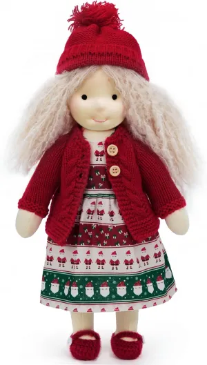Doll - Personalized Collectors Plush Doll for Kids Birthday temporary remarkable pendant Present with Beautiful Present Box-Allison 12 Waldorf Doll Handmade Rag 