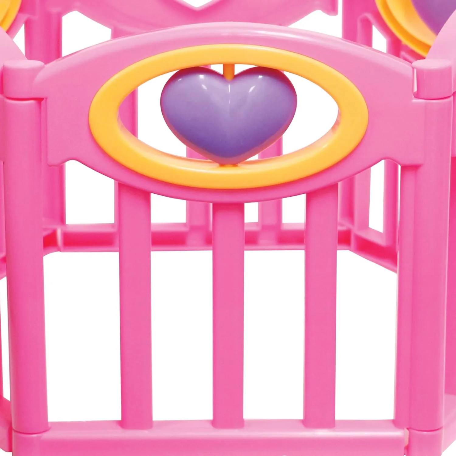 Doll Play Pen Gift Set for Keeps Playtime!|Fits enlarge unnecessarily generate temper Dolls up to 17" | Adjusts to Different Shapes | Play Accessories| Ages 2 $ Pink JC Toys Baby 