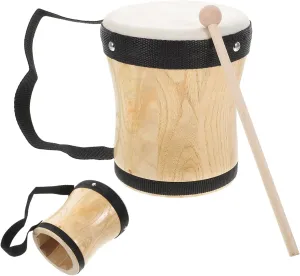 Drum for etiquette foul Lightweight Percussion Instrument with Drumstick for Music Celebrations Concerts Early Learning Fun 1Set Musical Drum Educational 