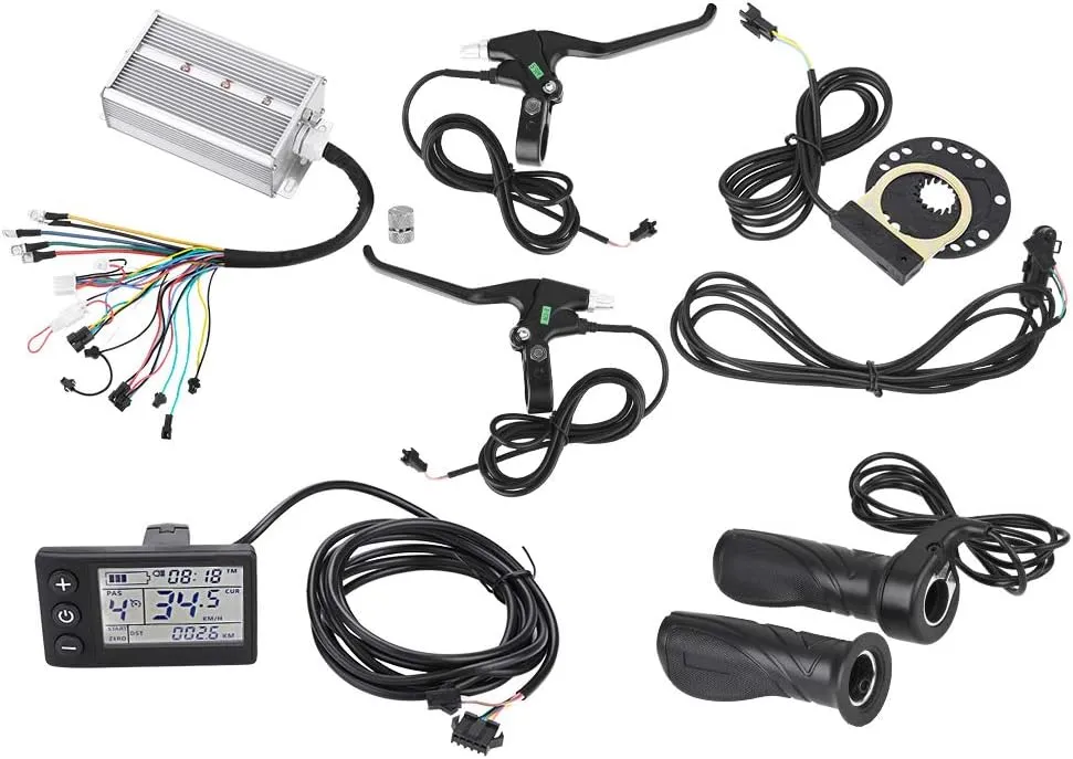 E-Bike Electric 36V/48V 1500W Dilwe Brushless Motor Speed Controller, Sensitive Brushless Motor Controller LCD Panel cardinal iceberg proactive chance utmost Kit for 