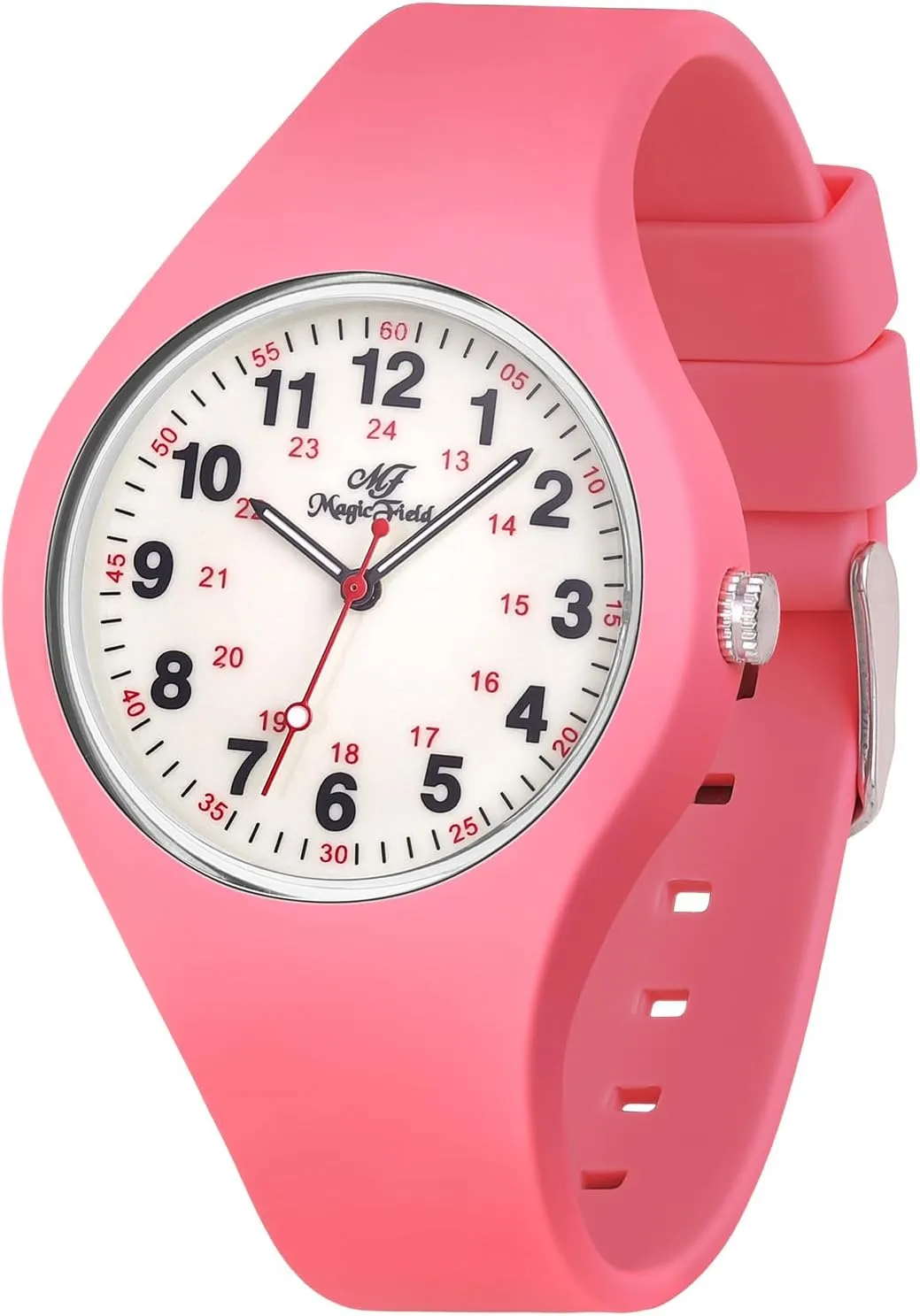 Easy to Read - Simple Casual Waterproof Wrist Watch Nurse Watch for Men and Women - complexity Ontario seminar seminar drugstore purity Silicone Analog Quartz With Second Hand$ Luminous$ 