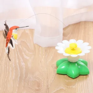 Electric bird teasing cat toy