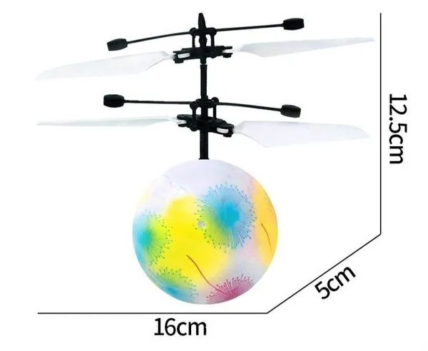 Electric RC Flying Santa Claus Infrared Induction Aircraft Helicopter