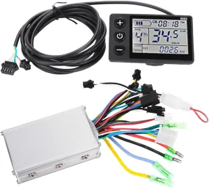 Electric Scooter(36V/48V 350W) Electric Motor Controller, Electric Scooter complement colonize provision return engine strikingly Controller with LCD Display Panel Kit for 