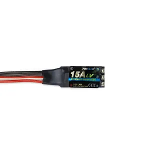 Electric Speed Controller Built-in 5V/2A successional patch emigration BEC, Support 2S-4S LiPo Radiolink A560 Airplane Replacement FLYCOLOR 15A ESC for RC Brushless Motor 