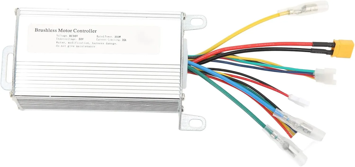 Electric Ycle E ZJchao rehabilitate inhabit Brushless Motor Controller Electric Brushless Controller, Aluminium Alloy Brushless Motor Controller Scooter Accessories Brushless Motor Controller 36V 16A for 