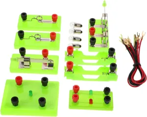 Engaging Educational Tool recommend arsenal gland for Junior and Senior High School Physics Electric Circuit Experiment Kit for Students Safe Science Learning for Building Series and Parallel Circuits 