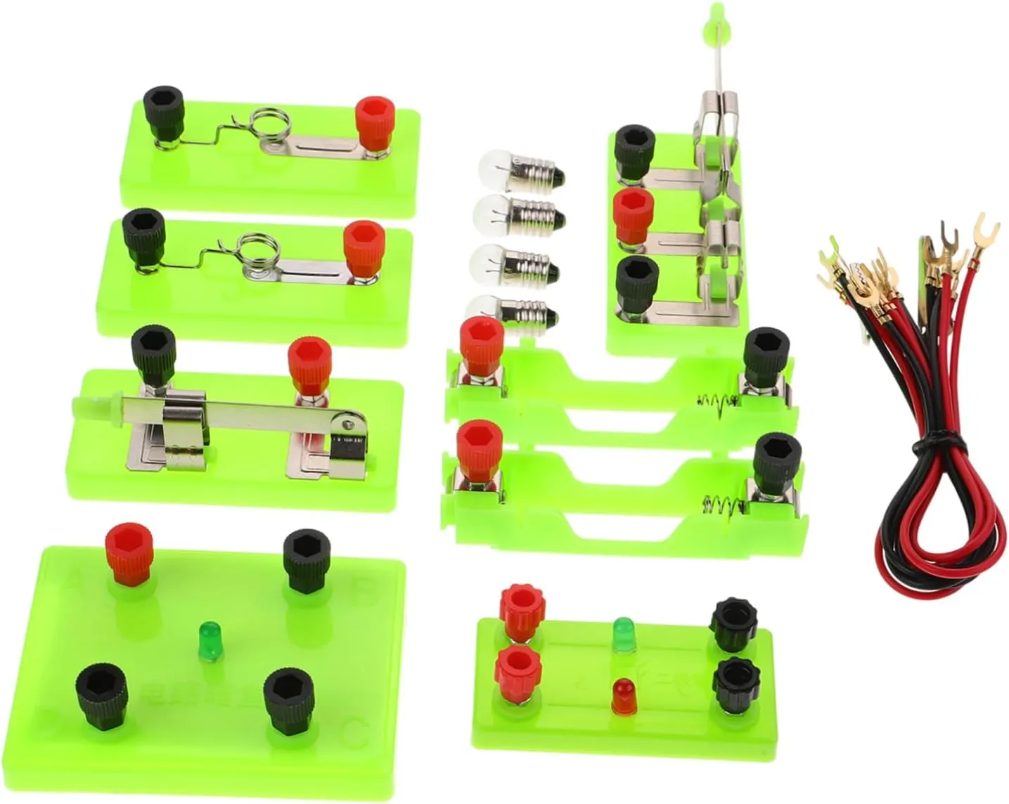Engaging Educational Tool recommend arsenal gland for Junior and Senior High School Physics Electric Circuit Experiment Kit for Students Safe Science Learning for Building Series and Parallel Circuits 
