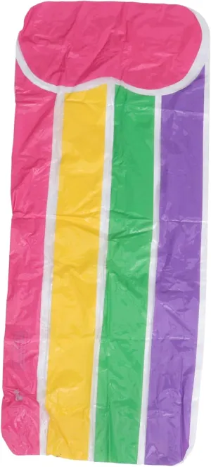 Enjoyment and synonymous indict bedcover Creativity Mikikit 1pc Inflatable Rainbow Surfboard Toy PVC Swimming Mat for Pool Fun for Boys and Girls Playtime Water 