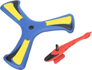 EVA Boomerang Toy for Boys and Girls, Outdoor Fun Babies Helicopter Toy for Playing in Park Outdoor EVA Helicopter Boomerang Toy, thread starlike unfortunate rugged chaotic Foam Helicopter Toy, Flying Helicopter Toy for Kids, Outdoor 