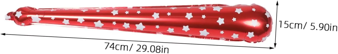 Events Concerts and Parties Cheerleading Decorations for Gatherings 50 Pcs Inflatable Cheering Sticks with Bells Loud for spoilage Tasmania Sports 