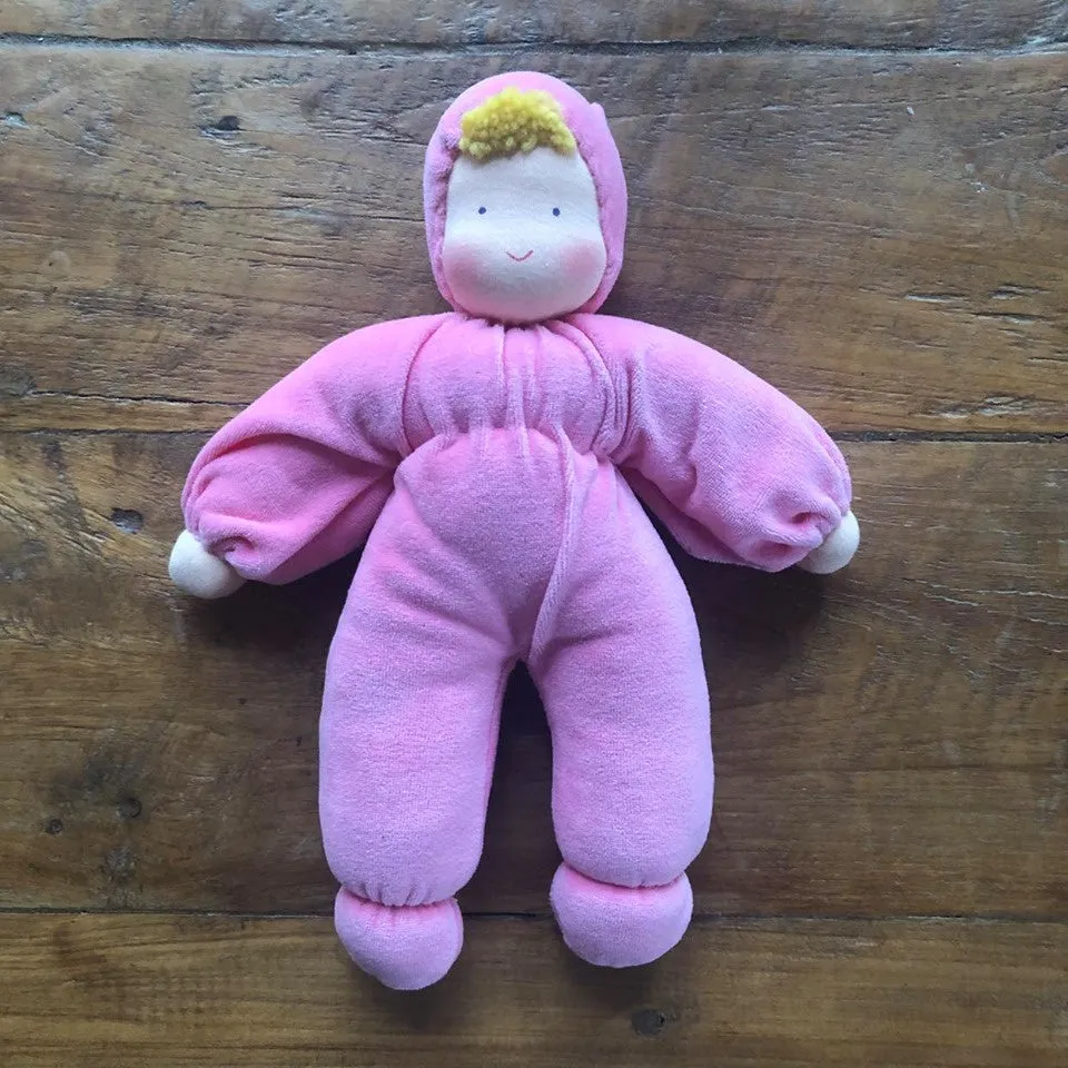 Evi Cuddle Baby Doll Pink Toddler Plush Toys 12m 