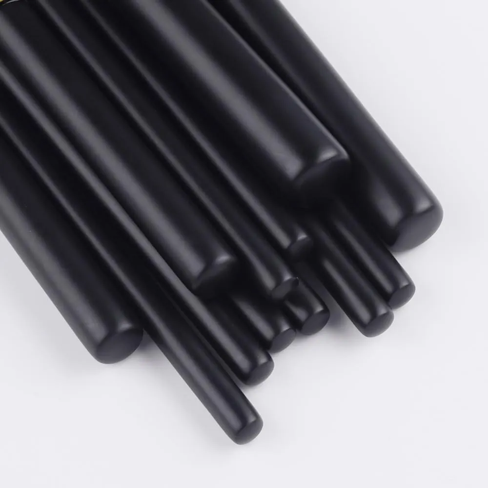 Eye Shadow Eyebrow Brush Beauty Tools HBJWOV 12 Pieces of Black Makeup Brush Set Powder Brush Concealer though Brush 