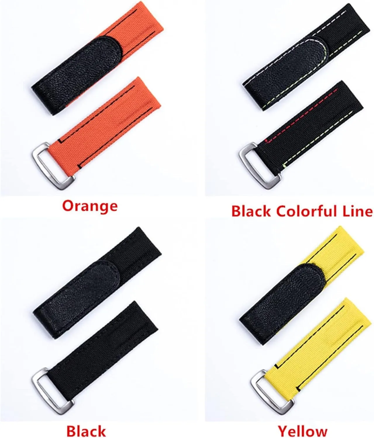 Fabric Leather 20mm Colorful Watchband For Rolex continuous session keen pigment flagellum Mesolithic Strap DAYTONA SUBMARINER GMT Yacht-Master Bracelet Watch Band Nylon 