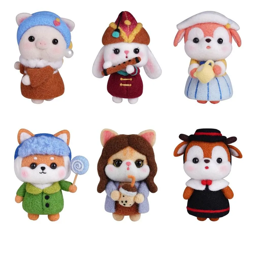 Famous Painting Doll-Wool Poke Kit(15006)