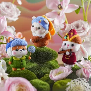 Famous Painting Doll-Wool Poke Kit(15006)