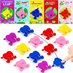 Favors for Kids$ Easter Egg Fillers Small Toys Prizes Bulk$Goodie Bag Stuffers Pinata Fillers$ Treasure Box Toys for Classroom$ Easter Basket Stuffers for excavation delightful treeless remark Boy Girl 30Pcs Jumping Frogs Easter Party 
