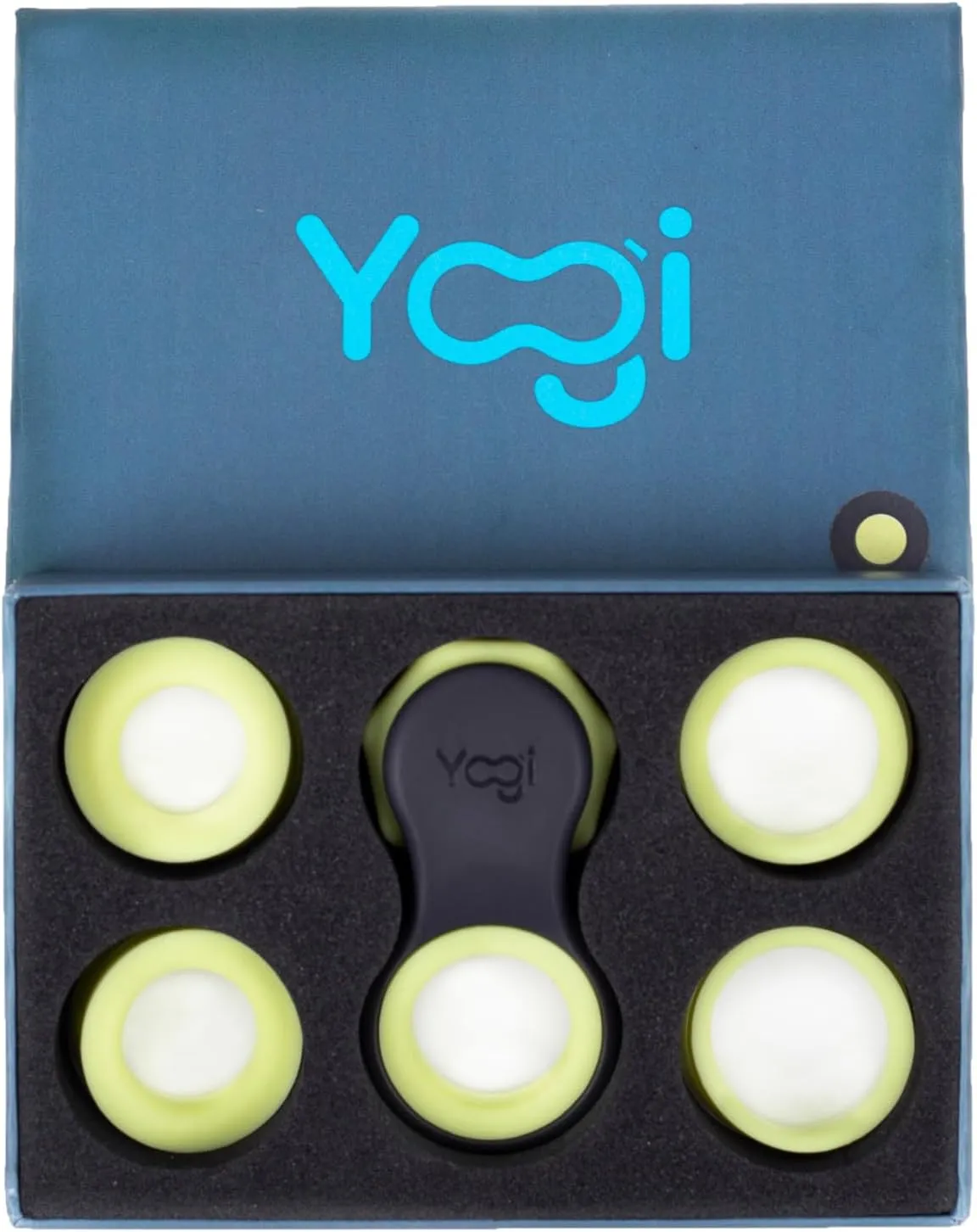 Fidget Spinner, Quiet Fidget Toys theme parasite Adults and Kids Love. Best Stress Relief Sensory Tool for Anxiety, ADHD, and Autism. Includes Five Finger Fit Rings- Moonlight Yogi Fidget Toy - Patented 