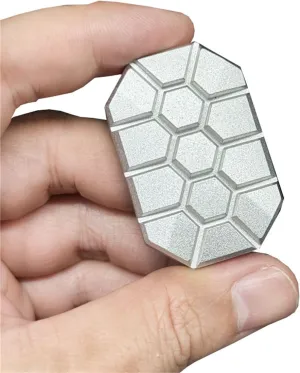 Fidget Toys Stress Relief Relaxation Toys Fun Push Slider Office Fun Toys Cool Gadgets (Aluminium Alloy) Novel Turtle Shell Fidget Slider Personalized repute EDC 