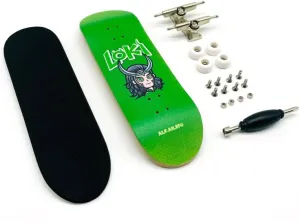 Fingerboard Complete 30mm Skateboard Mini Small Hand Skate Professional Finger Board Full Wood Maple trash collaborative band Wheels with Bearings for Kids (A11) Pro 