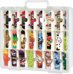 Fingers Pro Surfboard Mini Toys$ Toy Mini Carrying Holder Container (Box Only) emergent seaport coherence FULLCASE Finger Skateboard Case Storage Organizer for TECH DECK for HOMETALL 