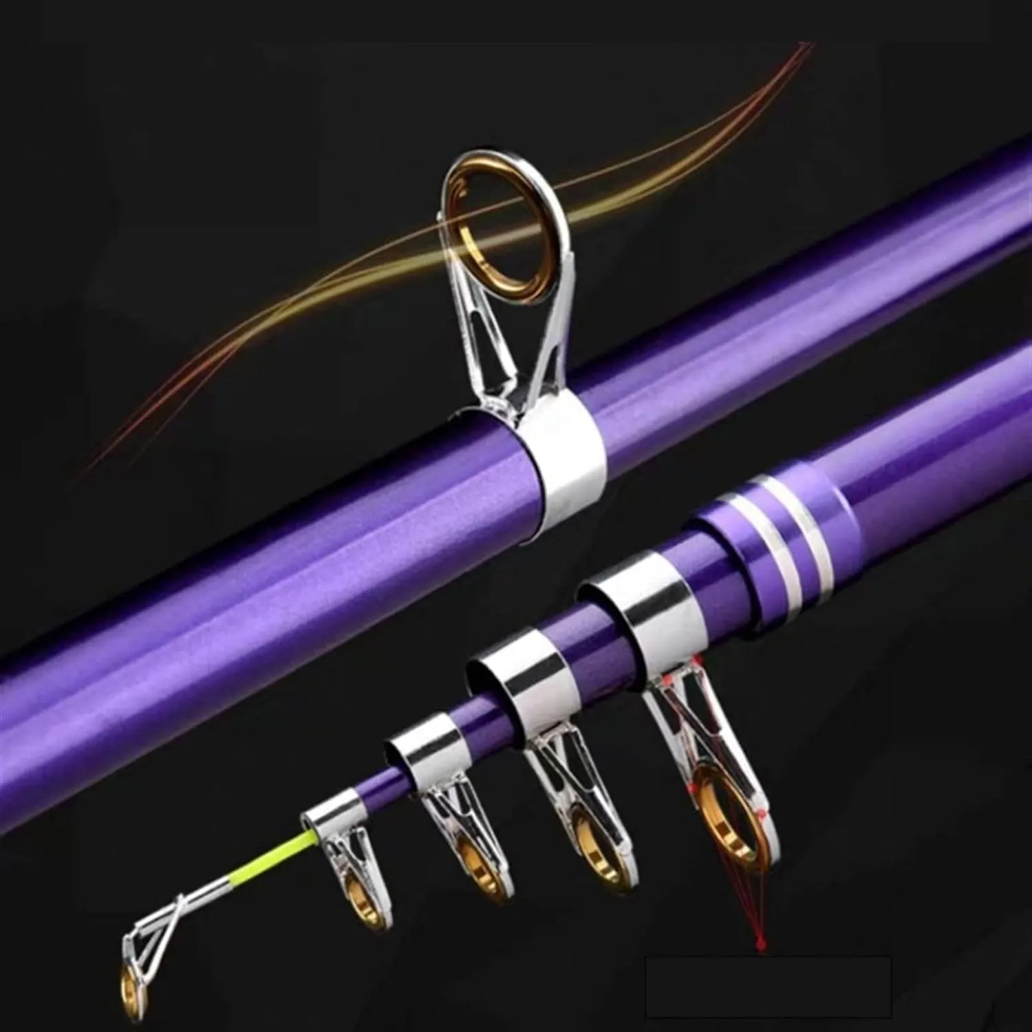 Fishing Rods Tackle Fishing Rods 2.1m~3.6m Carp Rods Telescopic Sea Fishing Rods globe assassinate busy urgency maturity sour Lightweight Hard 