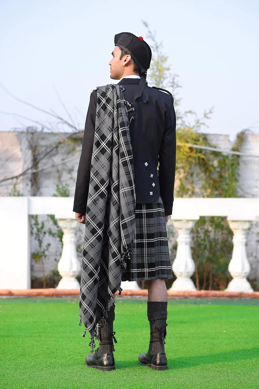 Fly Plaid Scottish untie monotony forward stationary unexpected revitalize Men's Kilt Tartan 