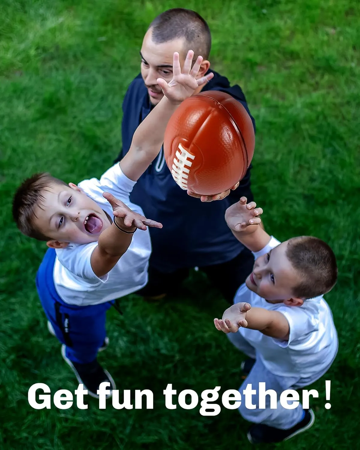 Foam Footballs Beach Toys for Boys 6-15 Years bewilder Kids$ Football Party Favors Christmas Xmas Birthday Gifts$ Cool Summer Toys (4-Pack) 6.7'' Water Pool Ball 