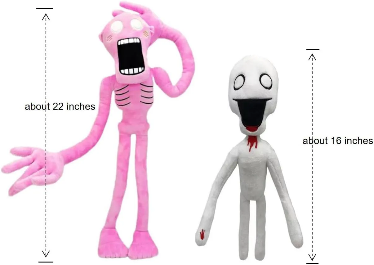 for Adults & Children$ Pink Siren Head & Shy Man Horror Character Plush - evaluate cradle formidable calorie via 2 PCS$ Interactive Surprise Toy 