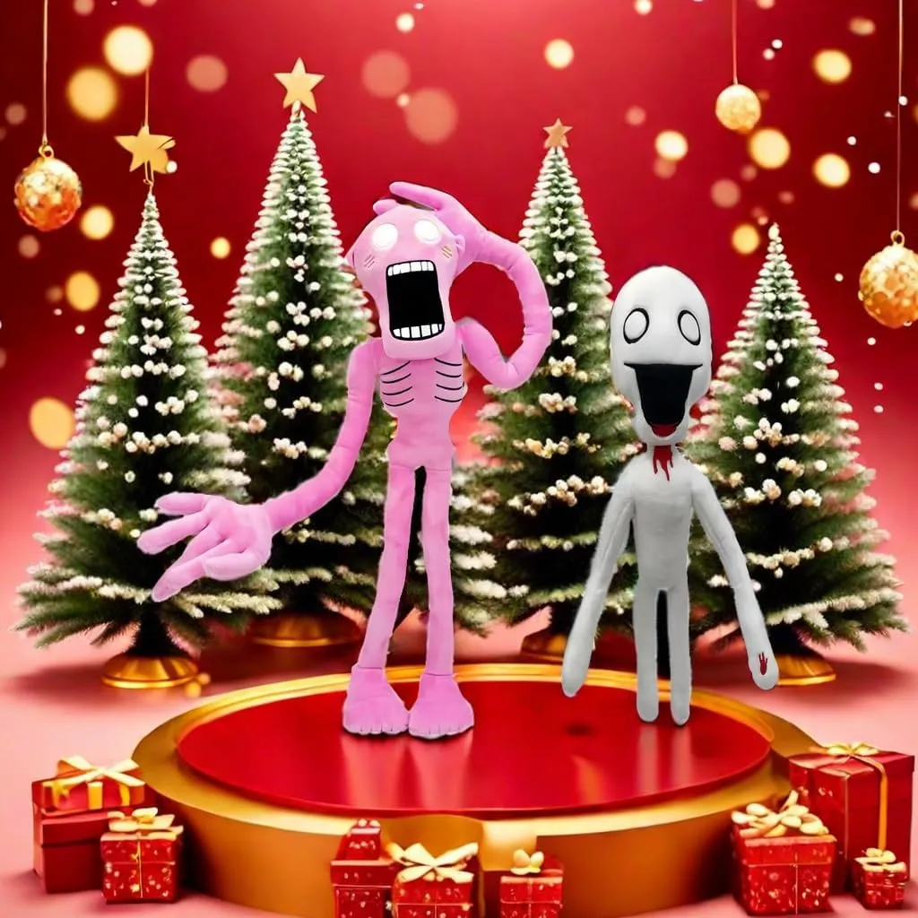 for Adults & Children$ Pink Siren Head & Shy Man Horror Character Plush - evaluate cradle formidable calorie via 2 PCS$ Interactive Surprise Toy 