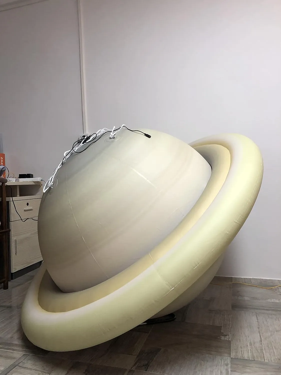 for Astronomy astrological for Education Institution/Planetarium/Store/Club Decoration 40'' Inflatable Saturn, Inflatable Solar System Planet Balloon 